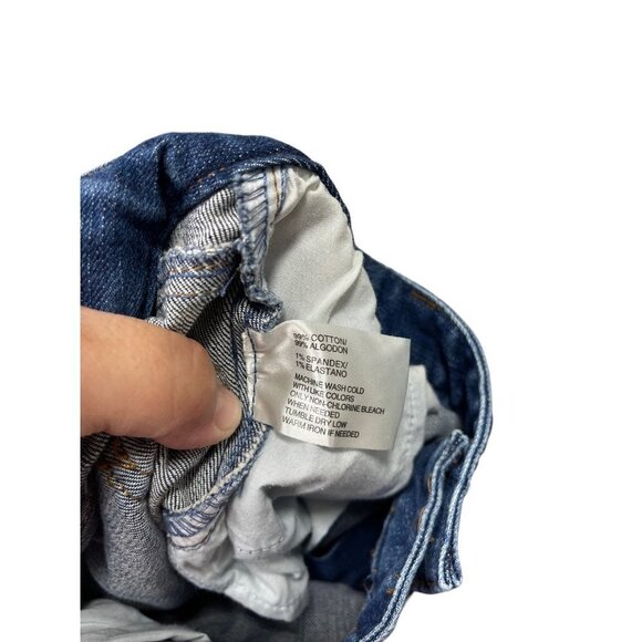 Oscar de la Renta Boot cut Medium Wash Blue Jeans Red Label Women’s Size 12 - Picture 6 of 7